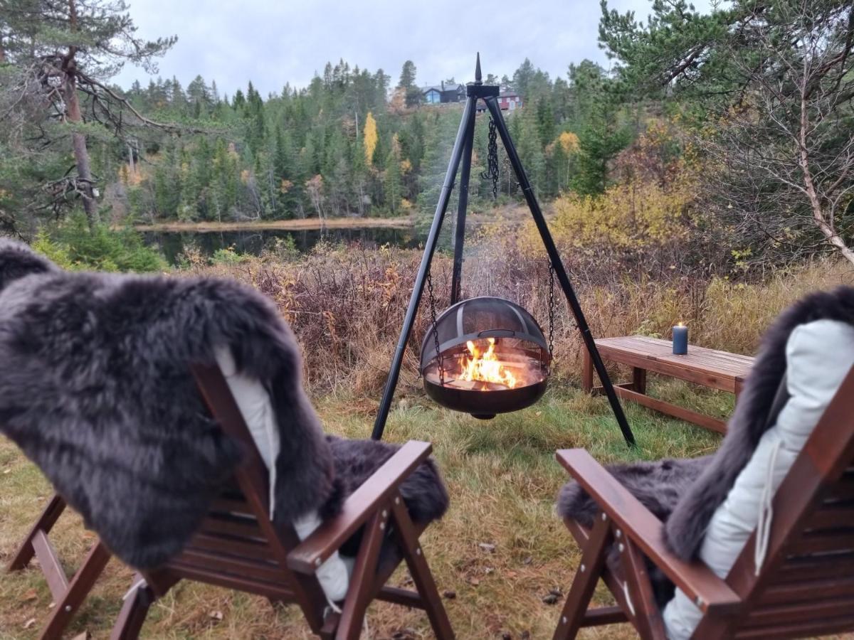 Ro I Sjelen. Hytte Til Leie Pa Skrim. Kongsberg Buitenkant foto