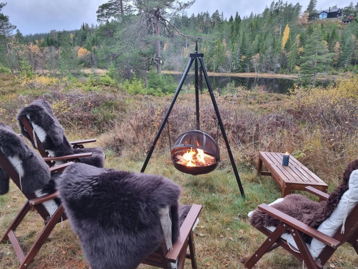 Ro I Sjelen. Hytte Til Leie Pa Skrim. Kongsberg Buitenkant foto