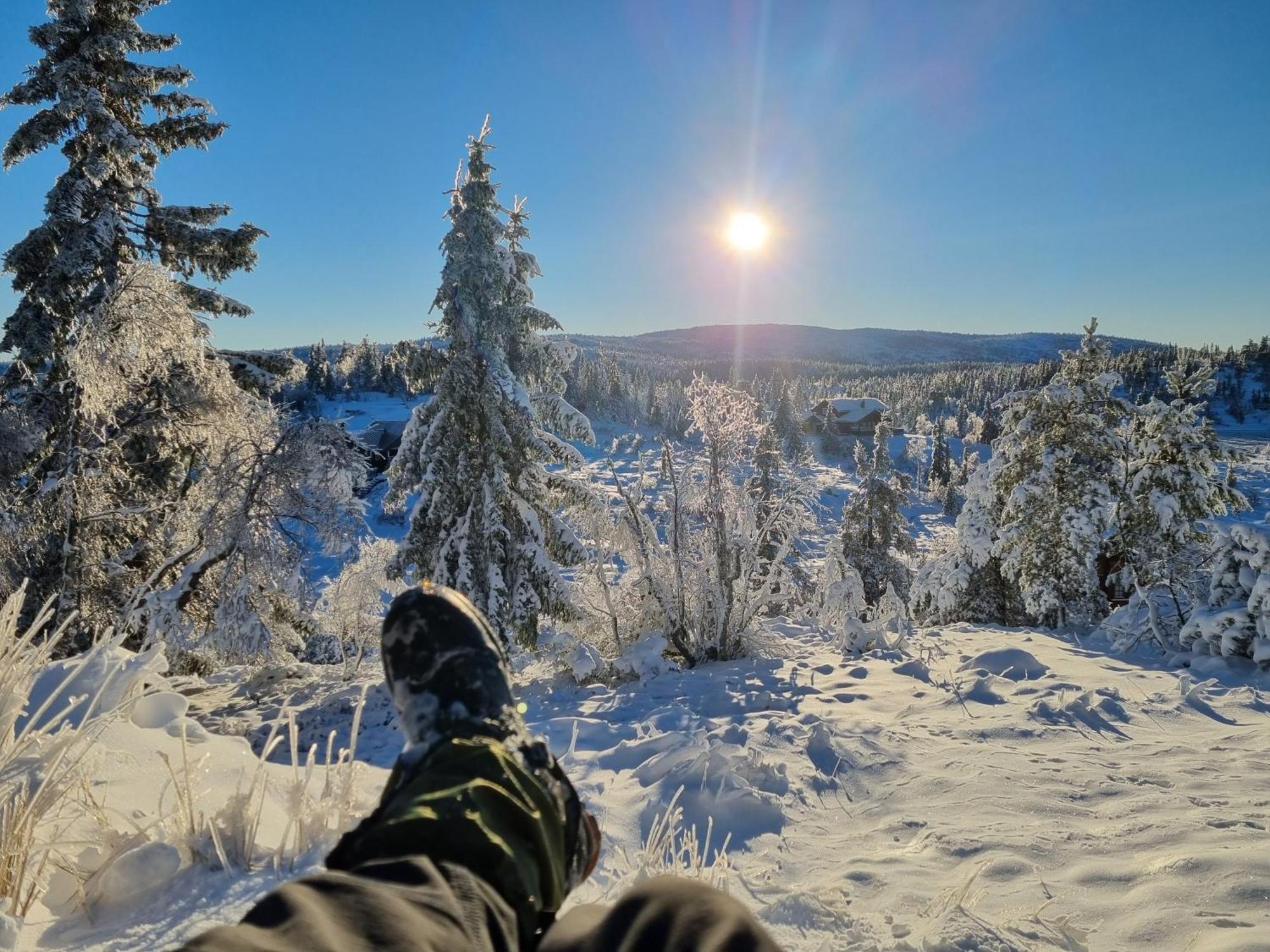 Ro I Sjelen. Hytte Til Leie Pa Skrim. Kongsberg Buitenkant foto